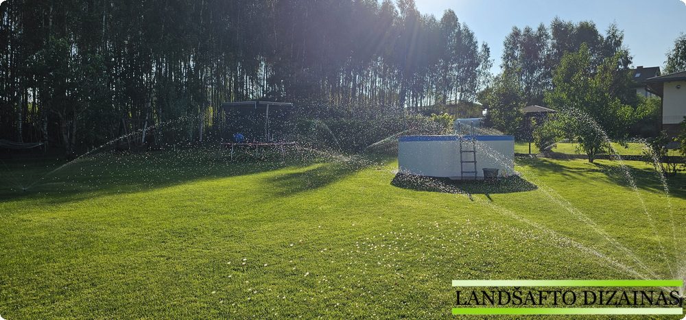 Kiek kainuoja automatinė laistymo sistema Vilniuje?