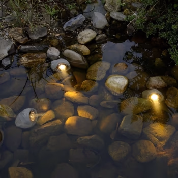 Prožektorių akmenyje rinkinys Lapis 3W LED