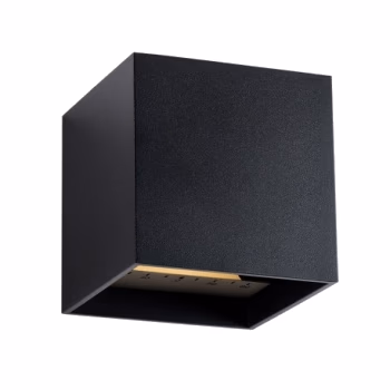 Sieninis dvipusis reguliuojamas šviestuvas Mauri Black 2x3W – 2 nuotrauka