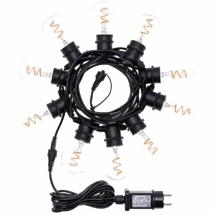 SODOLT Spiral Vintage LED 5m+prailginama