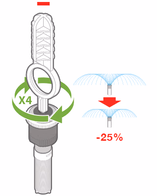 HUNTER MP Rotator purkštuvo reguliavimo raktas – Hunter Industries – 4 nuotrauka