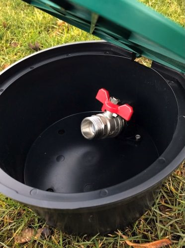 Vandens hidrantas laistymui su 3/4" žalvariniu ventiliu – 4 nuotrauka