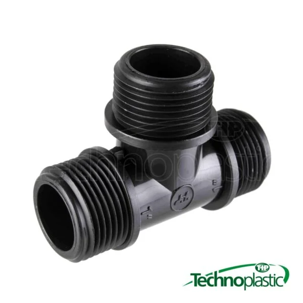 Trišakis 1 1/4" su epdm tarpine – Technoplastic – 2 nuotrauka