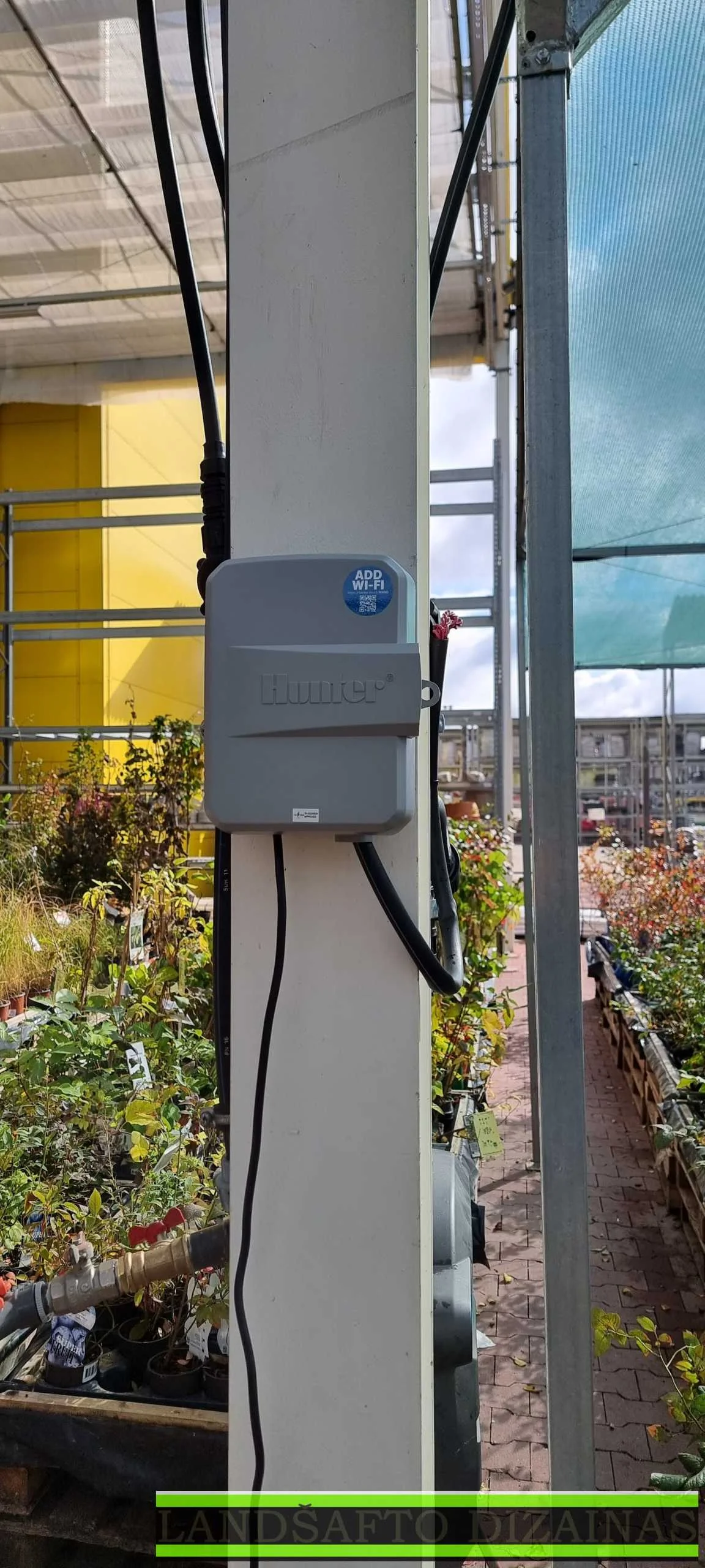 Automatinės laistymo sistemos Moki Veži prekybos centruose